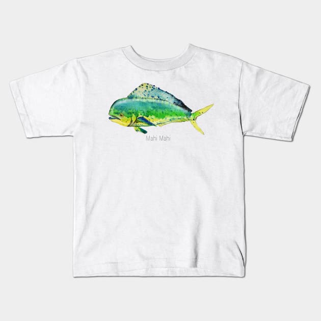 Mahi Kids T-Shirt by colleendavis72